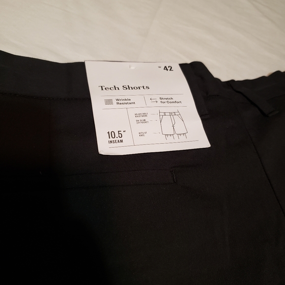 Goodfellow & Co Black Linden Tech Secure Pocket Shorts - Picture 13 of 16